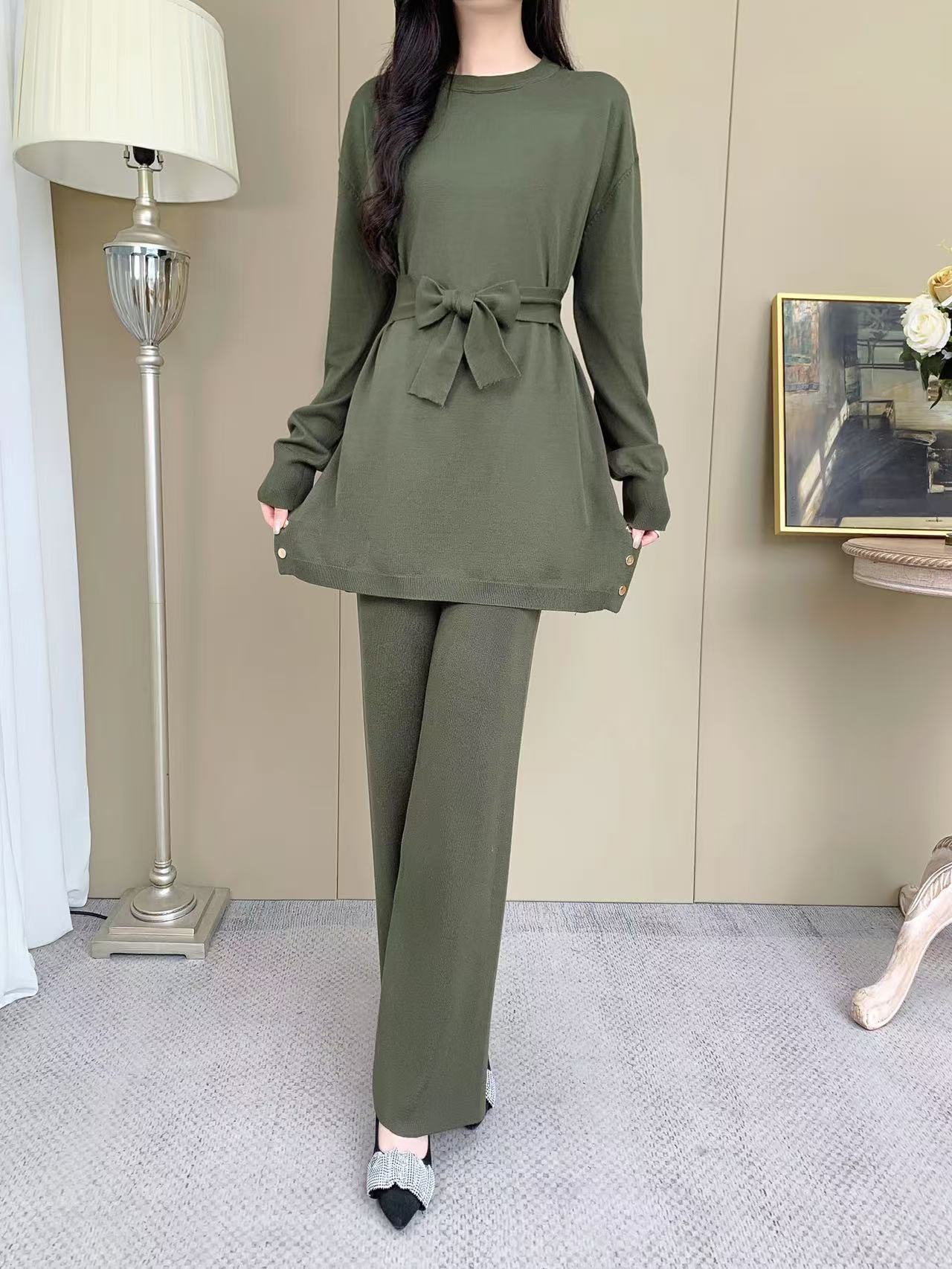 Knitted Pants (L-23906-1)