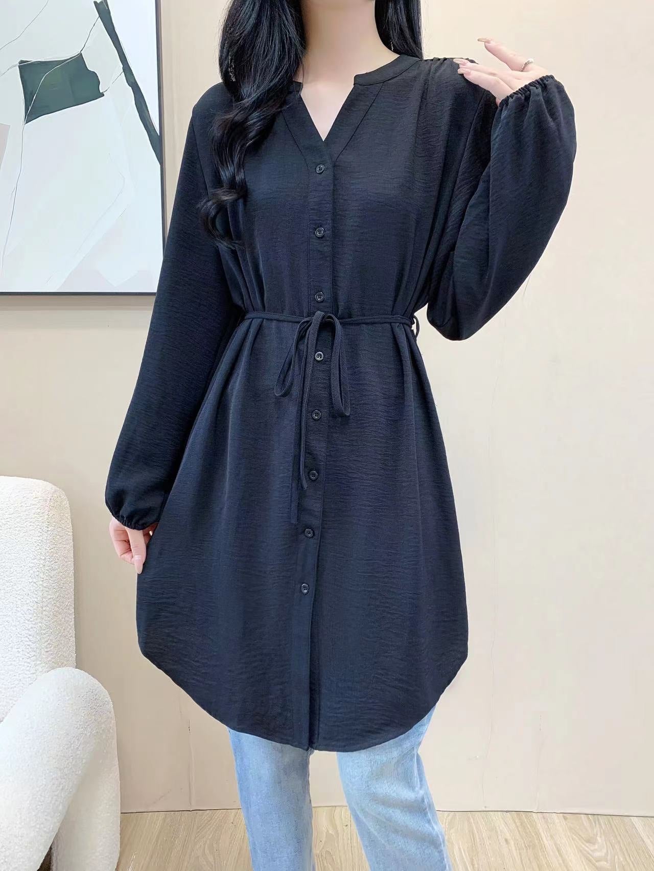 Knee Dress (L-22127A)