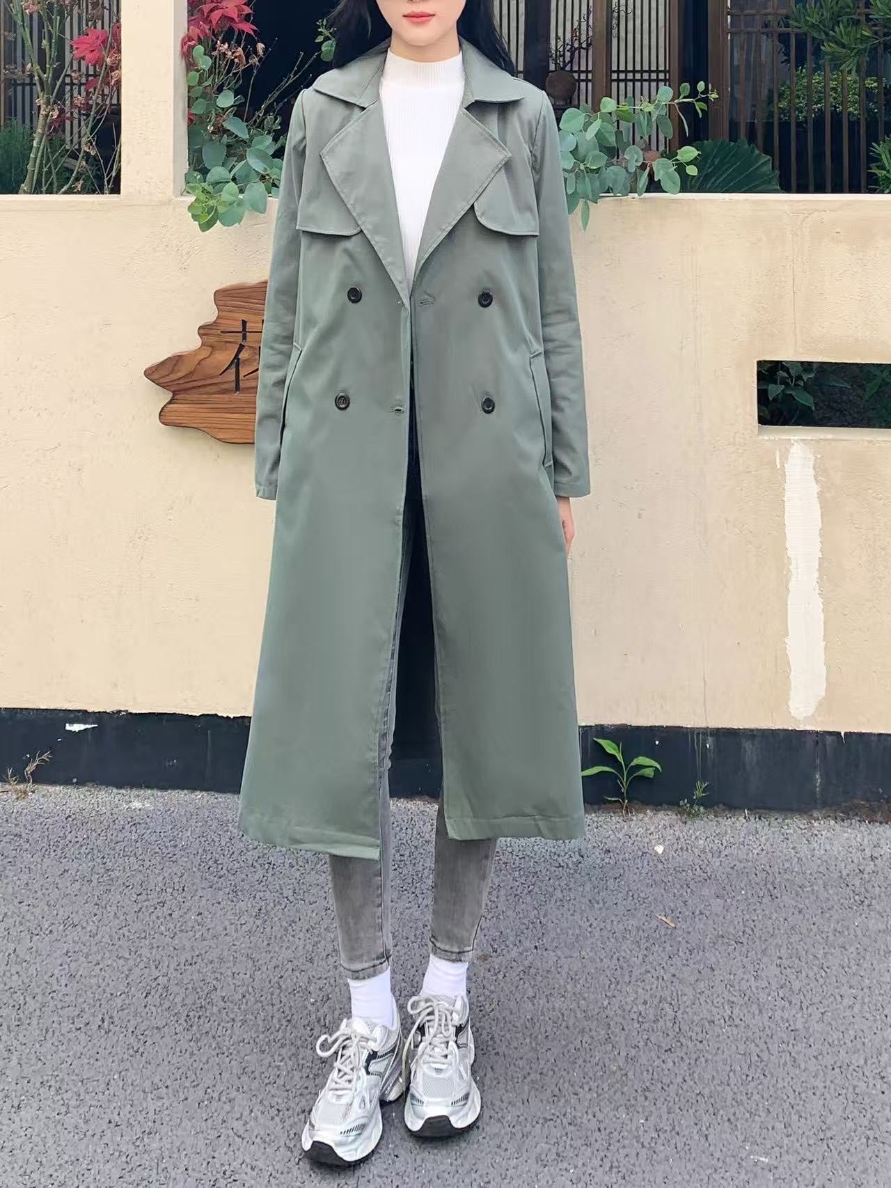 Casual Trench Coat (L-23118)