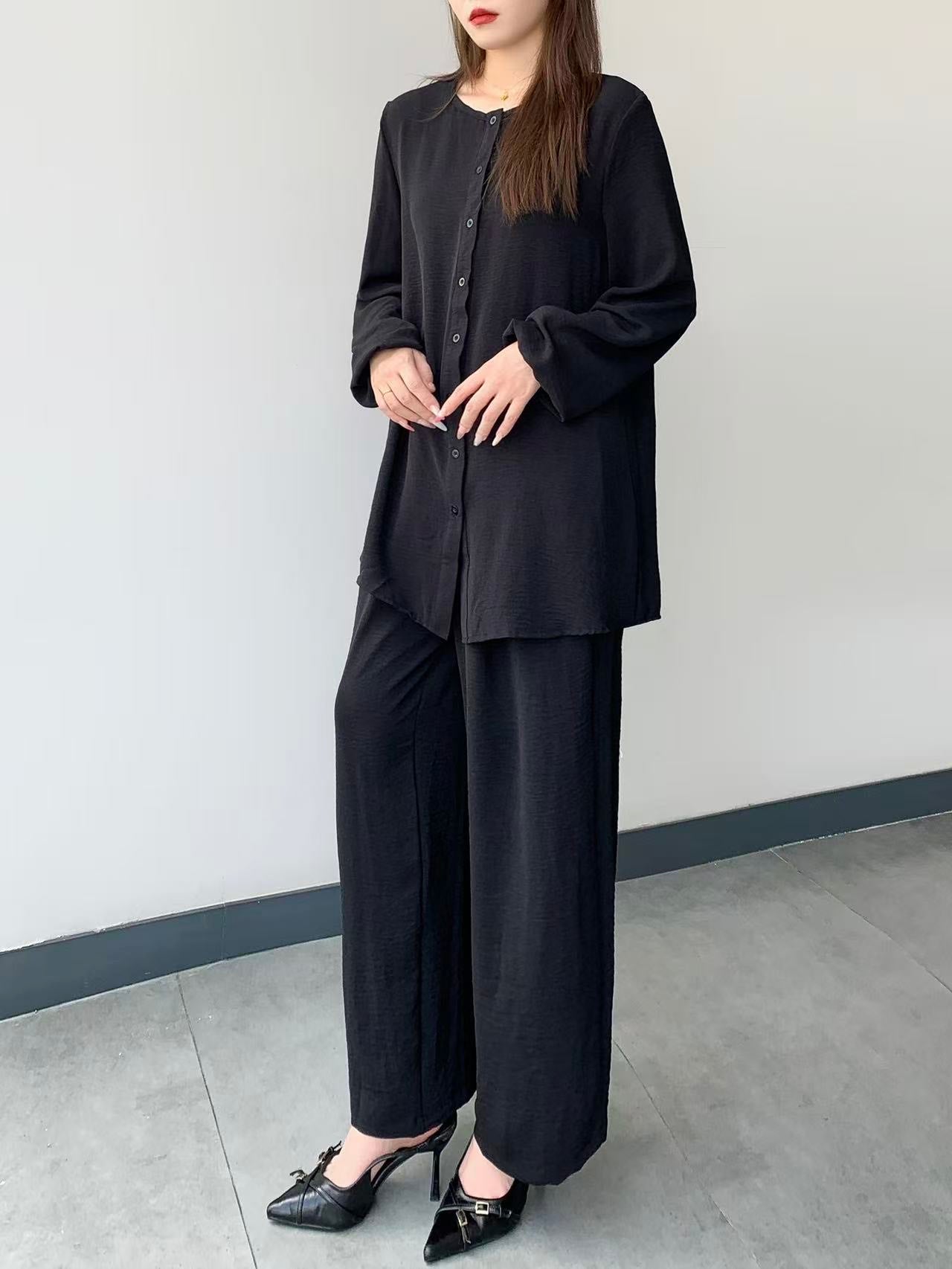 Baggy Long Sleeve Top (L-24000)