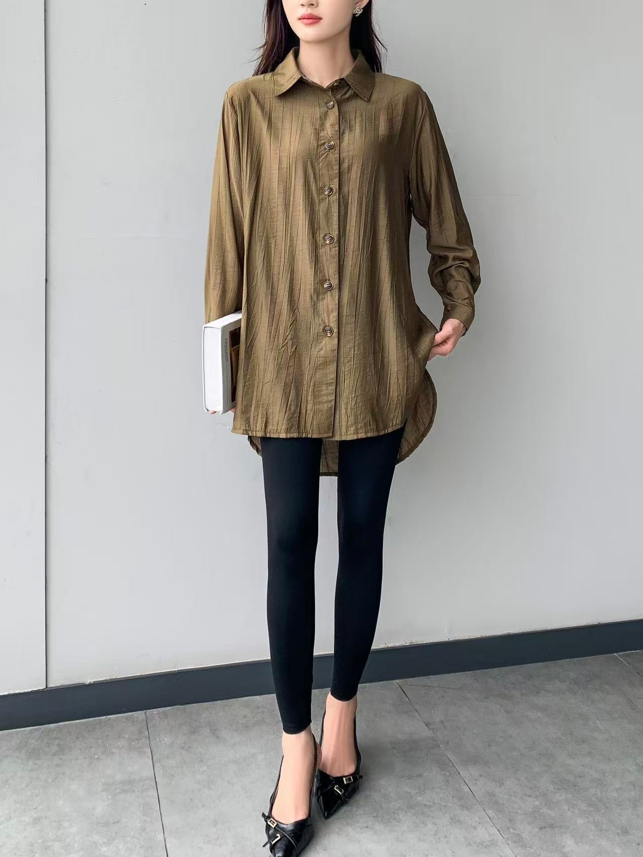 Silk Formal Button (Top Only) (L-24304)