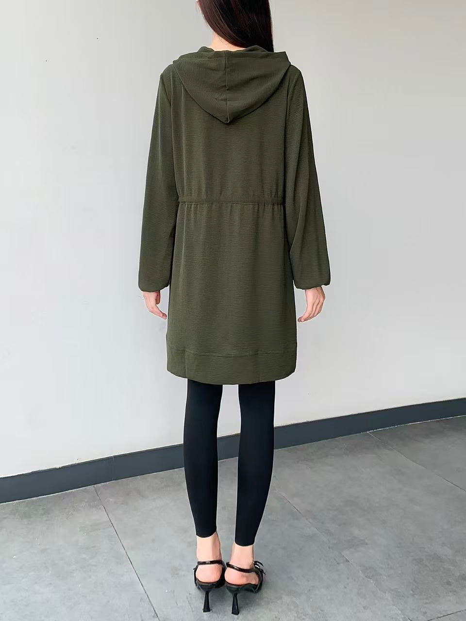 Long Sleeve Zip Hoodie (L-23109)