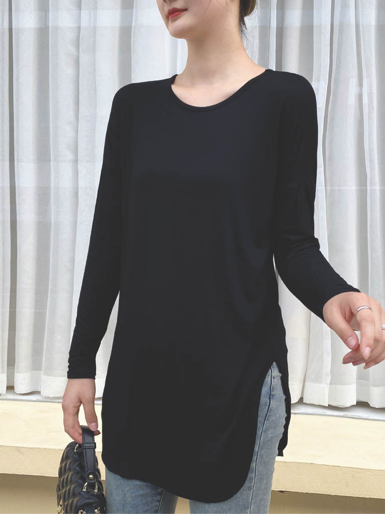 Mid-Length Long Sleeve Top (L-1806)