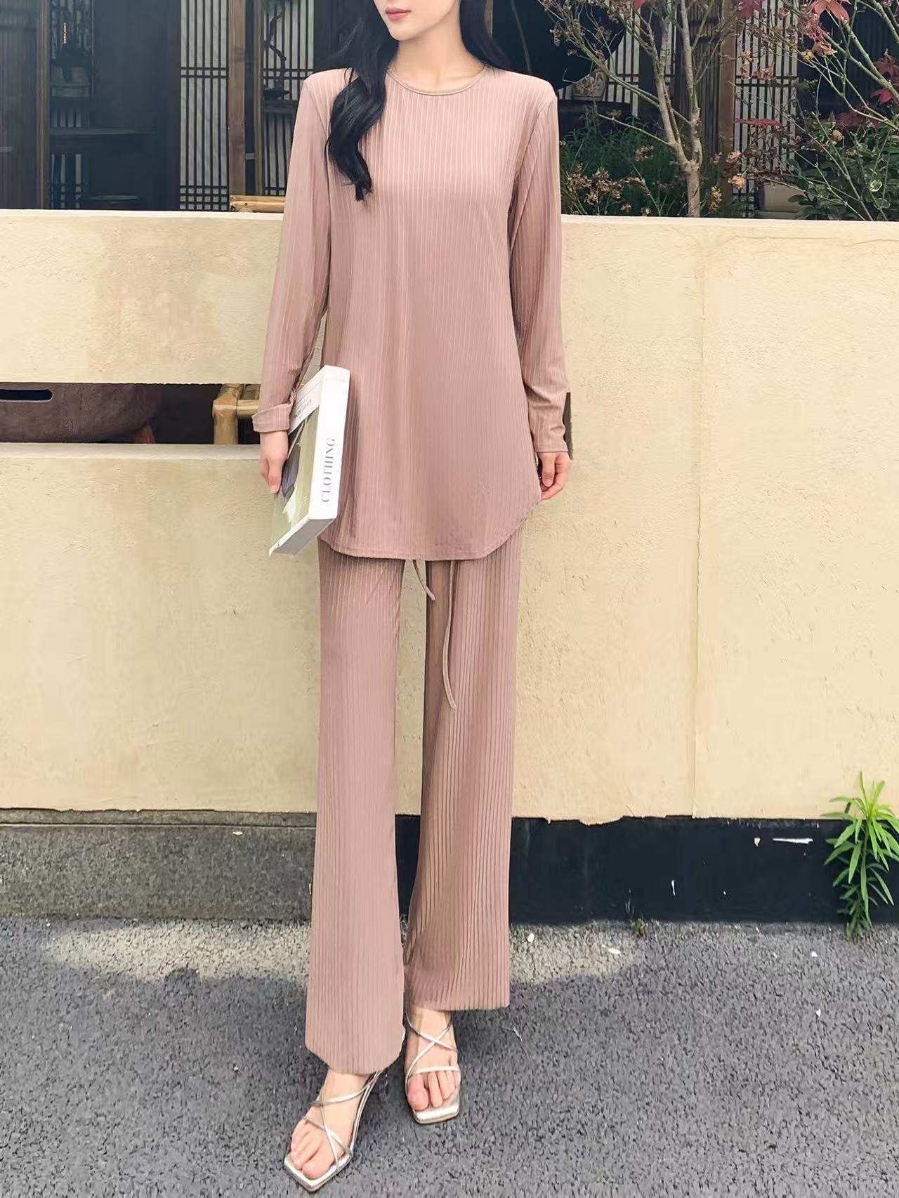Long Sleeve Set (L-1916B) (Top Only)