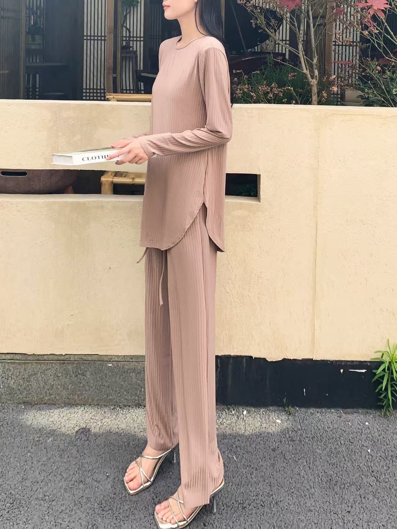 Long Sleeve Set (L-1916B) (Top Only)