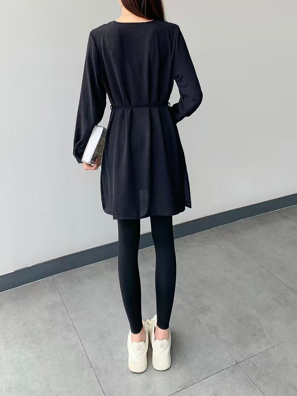 Long Sleeve Tunic Top (L- 25913 )