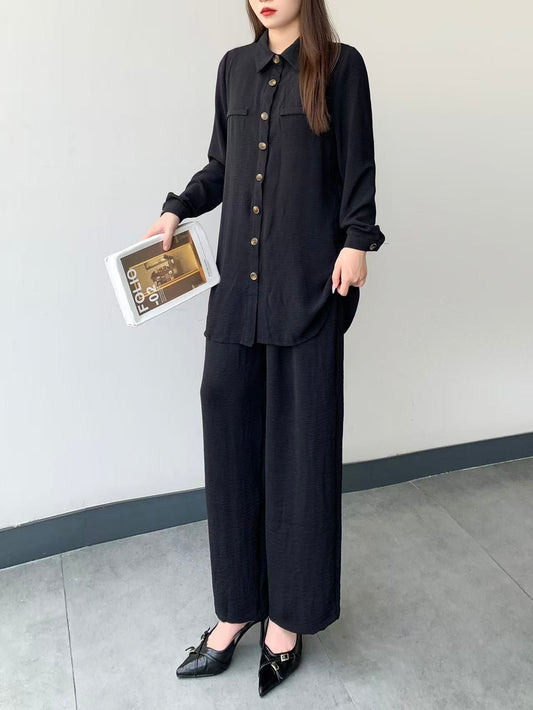 Stripped Longline Blouse (Bottoms Only) (L-6810B)