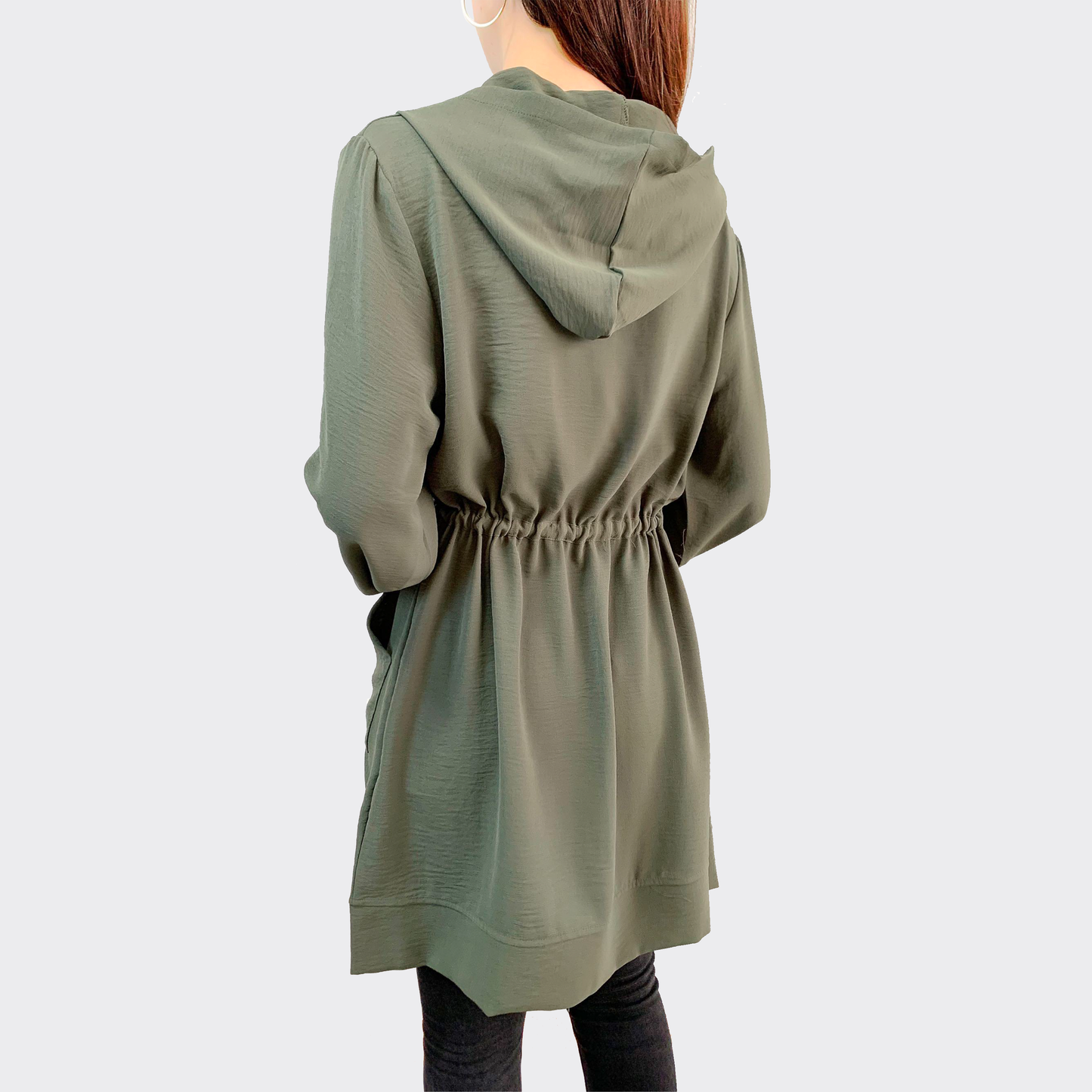 Long Sleeve Zip Hoodie (L-23109)